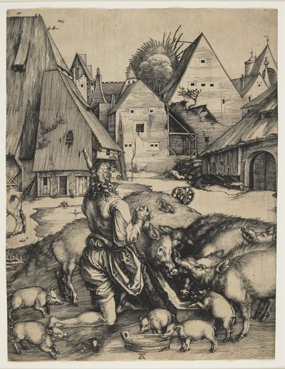 The Prodigal Son, 1496 by Albrecht Dürer